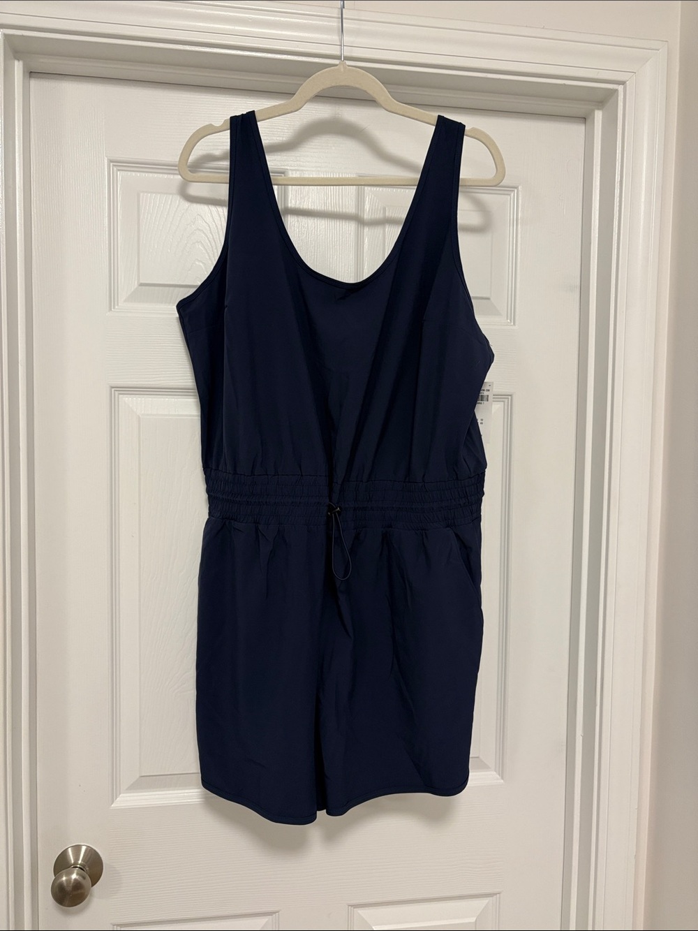 Abercrombie & Fitch Navy Sleeveless Romper